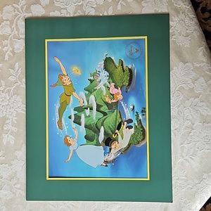 Disney Peter Pan Lithograph
